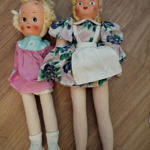 Two Rare And Vintage Dolls